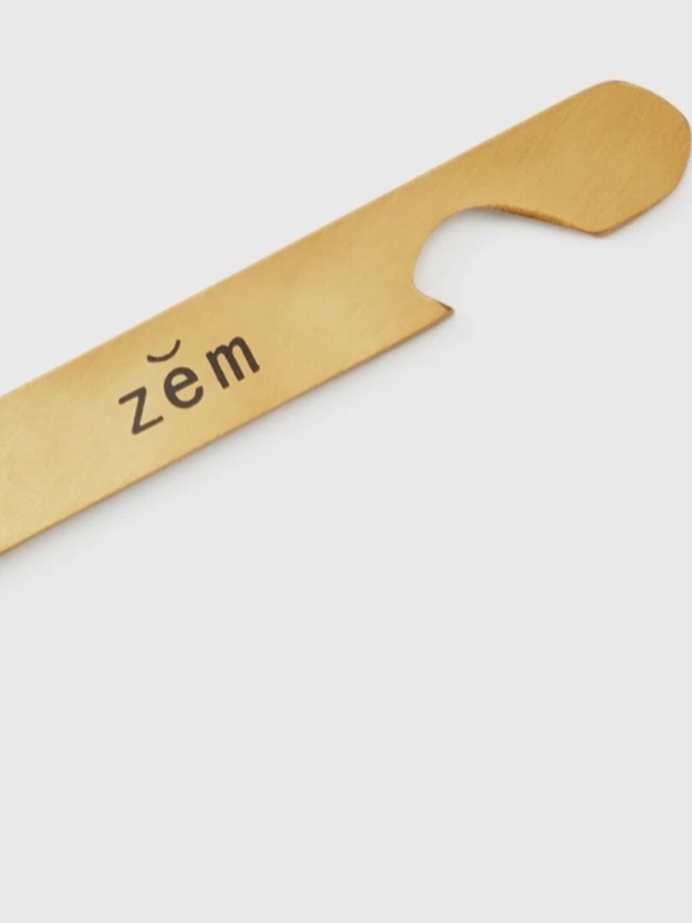 Zem Key Ring Bottle Opener NEW Stainless Steel EDC Keychain Beer Bespoke Post